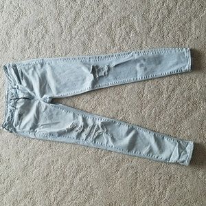 AEO size 8L high waisted skinny jean